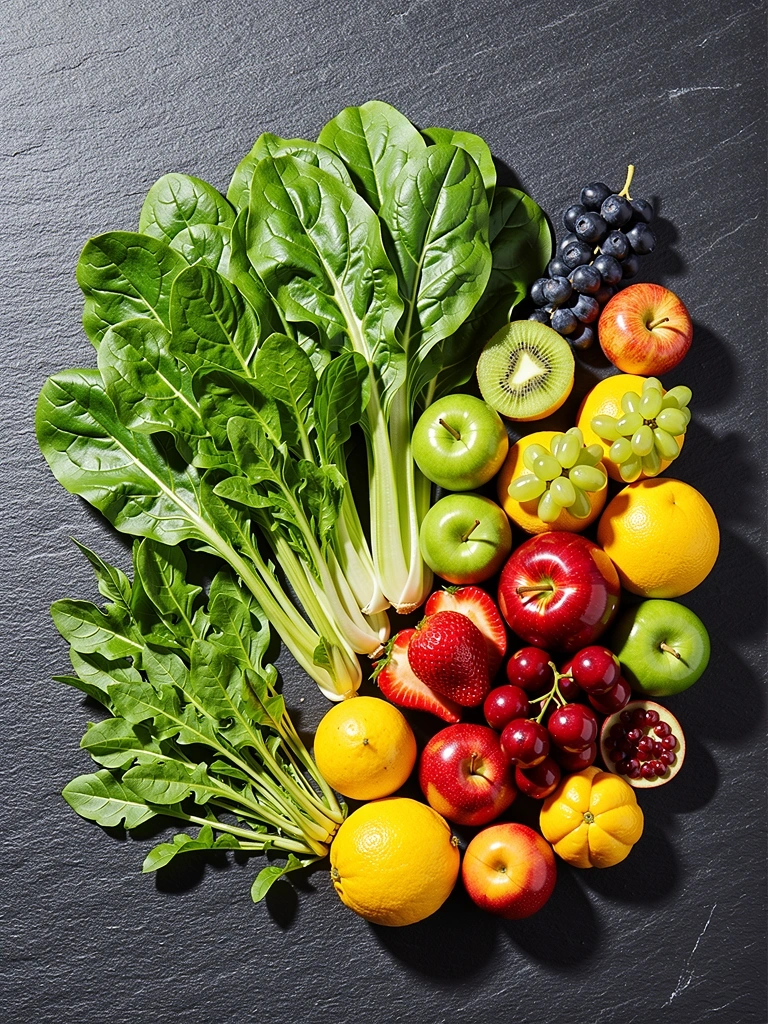 Nutriție echilibrată legume și fructe